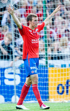 Alexander Gerndt, Helsingborg, 3 mål (Jubel)