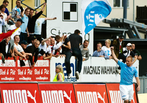 Daniel Larsson, Malmö jubel