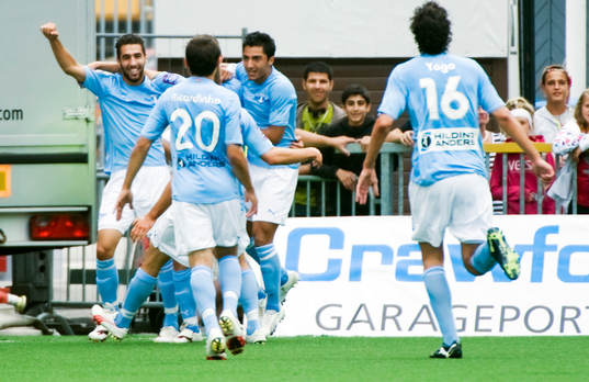 Jimmy Durmaz och Jiloan Hamad, Malmö jubel