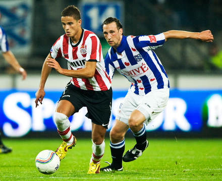 Fotboll, holländsk, Eredivisie, Heerenveen - PSV Eindhoven