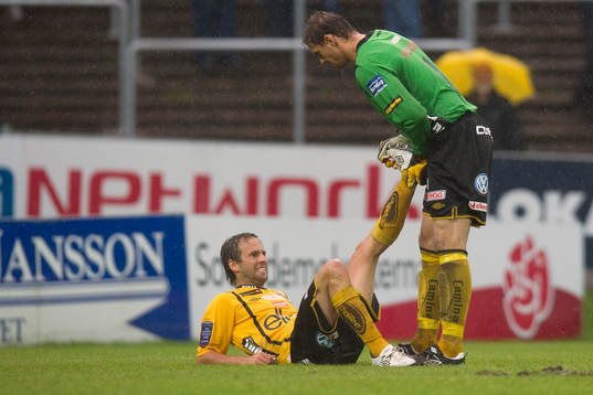 Mathias Florén, Elfsborg och målvakt Ante Covic, Elfsborg