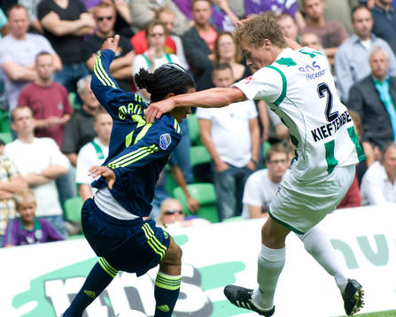 Maikel Kieftenbeld, Groningen och Urby Emanuelson, Ajax