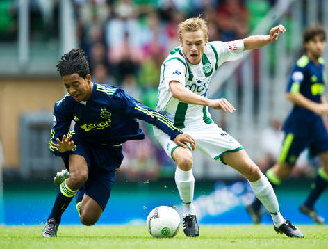 Urby Emanuelson, Ajax och Maikel Kieftenbeld, Groningen