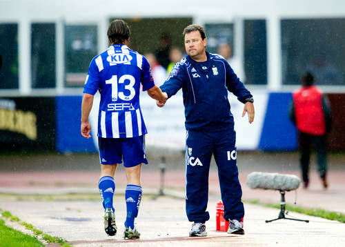 Gustav Svensson, IFK Göteborg byts ut av Stefan Rehn,