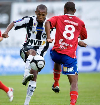 Bradley Raleni, Landskrona mot Jabu Mahlangu, Öster