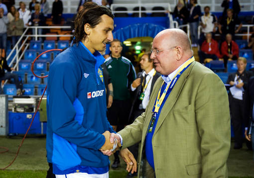 Zlatan Ibrahimovic, Sverige matchens lirare och Posten