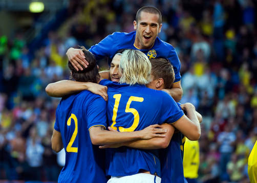 Zlatan Ibrahimovic och Emir Bajrami, Sverige