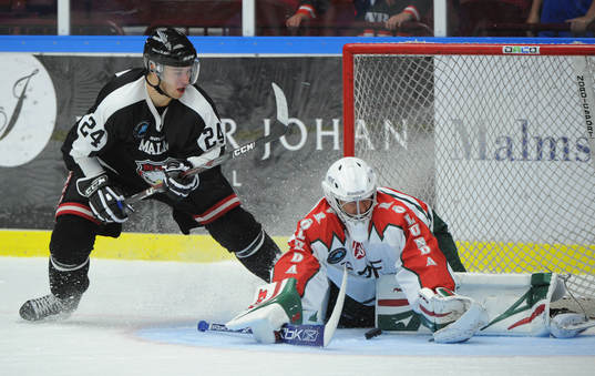 Tomas Larsson, Malmö och Joakim Lundström, målvakt
