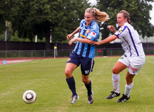 Emma Lundh, Djurgården och Elin Sandgren, Jitex