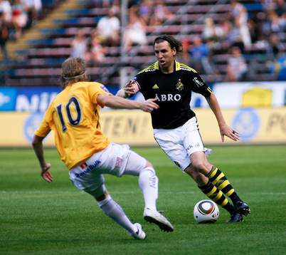 Nils-Eric Johansson, AIK och Jesper Florén, Gais