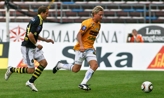 Kenny Pavey, AIK och Jesper Florén, Gais