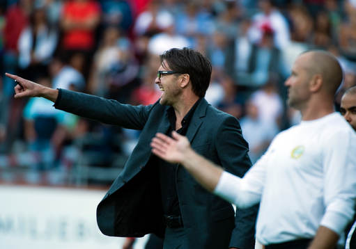 Rikard Norling, tränare, Assyriska och Michael Borgqvist,