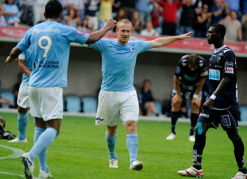 Daniel Larsson, Malmö jubel