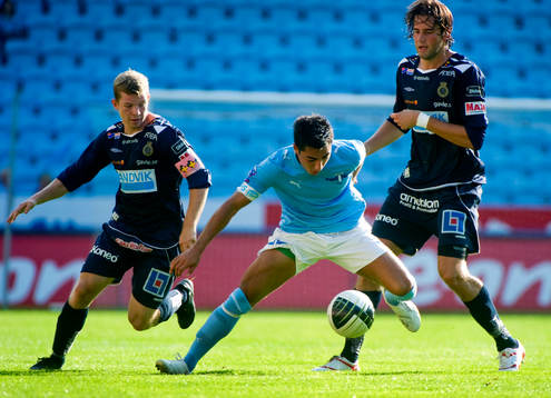 Jiloan Hamad, Malmö och Mikael Dahlberg och Jonas Lantto,