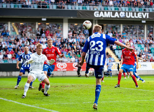 Pär Hansson, målvakt Helsingborg, Sebastian Eriksson, IFK