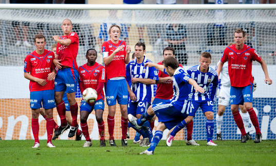 Frispark IFK Göteborg, Tobias Hysén slår