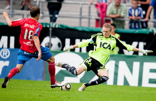 Markus Sandberg, målvakt IFK Göteborg, Alexander Gerndt,