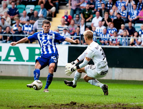 Hannes Stiller, IFK Göteborg, Pär Hansson, målvakt