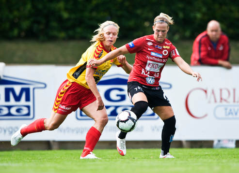 Elin Ekblom Bak, Tyresö och Kirsty Yallop, Kristianstad
