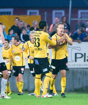 Marcus Ekenberg, Mjällby, jubel
