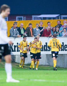 Marcus Ekenberg, Mjällby, jubel