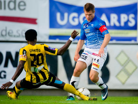 Dennis Melander, Trelleborg och Dominic Chatto, Häcken