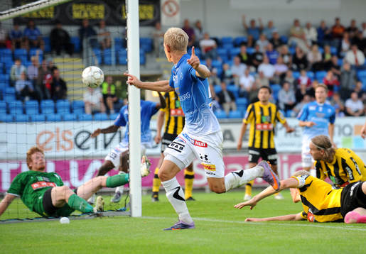 Magnus Andersson, Trelleborg (Jubel) och Christoffer