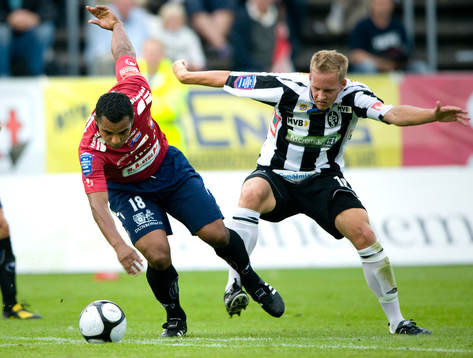 Jesper Olsson, Landskrona och Alvaro Santos, Örgryte