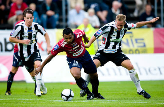 Johan Persson, Alvaro Santos och Jesper Olsson