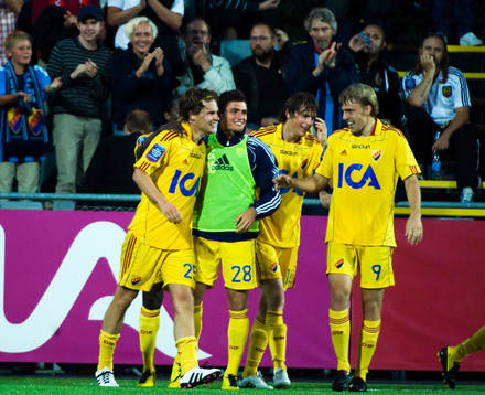 Sebastian Rajalakso, Djurgården gratuleras