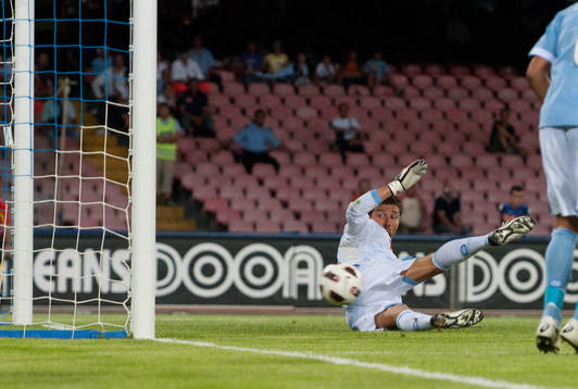 Morgan De Sanctis, målvakt Napoli