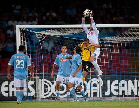 Morgan De Sanctis, målvakt Napoli, Anders Svensson, IF