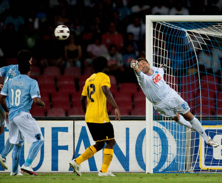 Morgan de Sanctis, målvakt Napoli