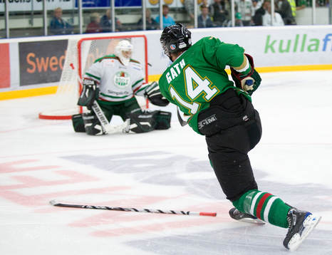 Mikael Gath, jubel, All Star Pro, gör mål på Jonas