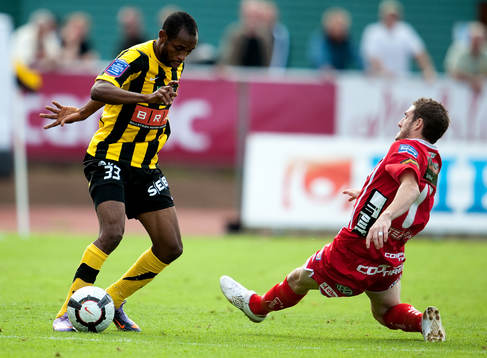 Rene Makondele, Häcken, James Keene, IF Elfsborg