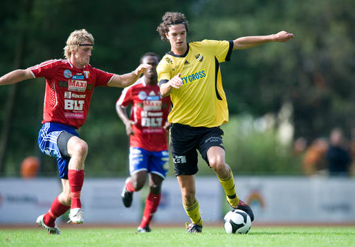 Straffsituation, Filip Thurn trycks ner