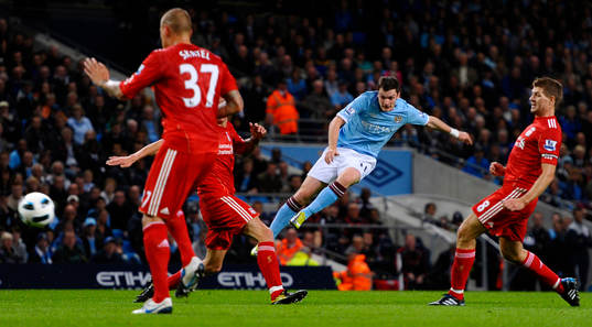 Fotboll, Premier League, Engelsk, Manchester City -
