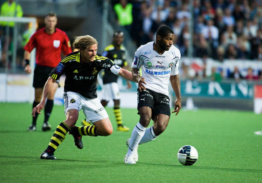 Daniel Tjernström, AIK och Samuel Wowoah, Örebro
