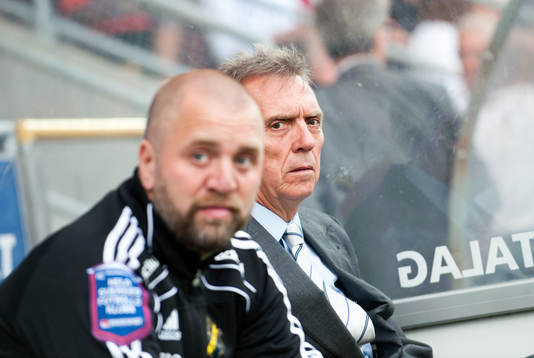 Björn Wesström och Alex Miller, tränare