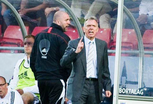 Björn Wesström och Alex Miller, tränare