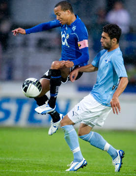 Marcus Olsson, Halmstad, Jimmy Durmaz, Malmö FF