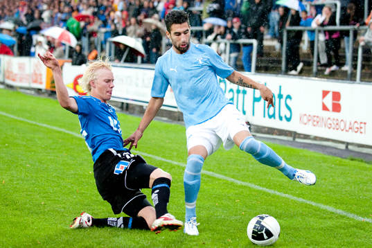 Kristoffer Thydell, Halmstad, Jimmy Durmaz, Malmö FF