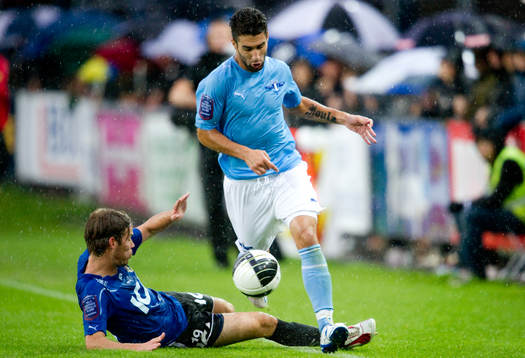 Emil Salomonsson, Halmstad, Jimmy Durmaz, Malmö FF