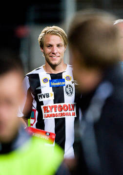 En glad Fredrik Karlsson, Landskrona