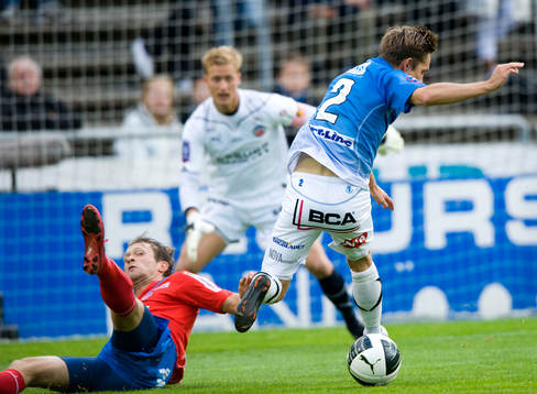 Andreas Wihlborg, Trelleborg, mot Hannu Patronen och Pär