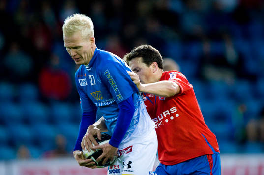 Mattias Adelstam, Trelleborg och Ardian Gashi, Helsingborg,