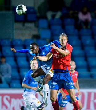 Ibrahim Koroma, Trelleborg och Fredrik Liverstam,