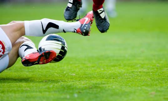En rejäl tackling