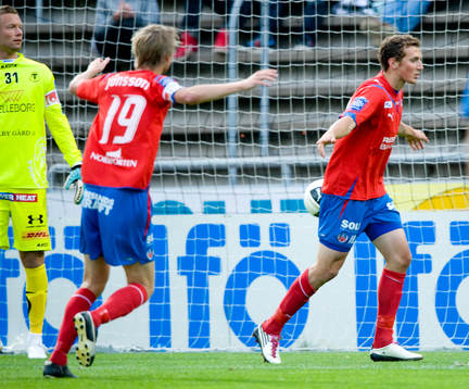 1-0 Alexander Gerndt, Helsingborg, Viktor Noring,