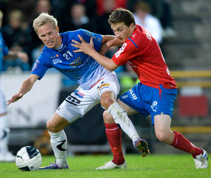 Magnus Andersson, Trelleborg och Ardian Gashi, Helsingborg